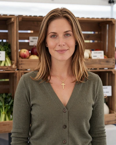 Emily, 41, from Waterloo Iowa - trucker dating profile at small-town farmers market